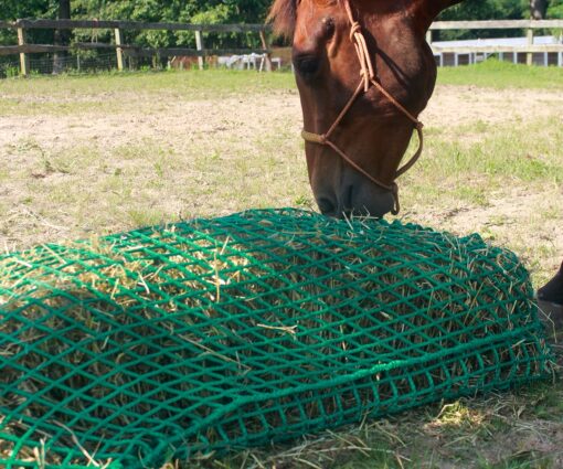 red para heno slow feeding mediano 35 equinae