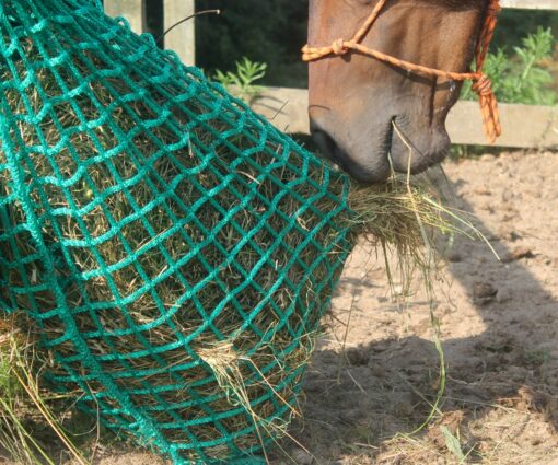 red para heno slow feeding saco pequeño 45 equinae