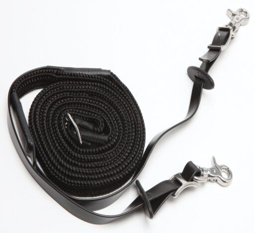 RIENDAS ZILCO WOVEN GRIP ENDURANCE – BIOTHANE + TEJIDO EN POLIESTER - Imagen 4