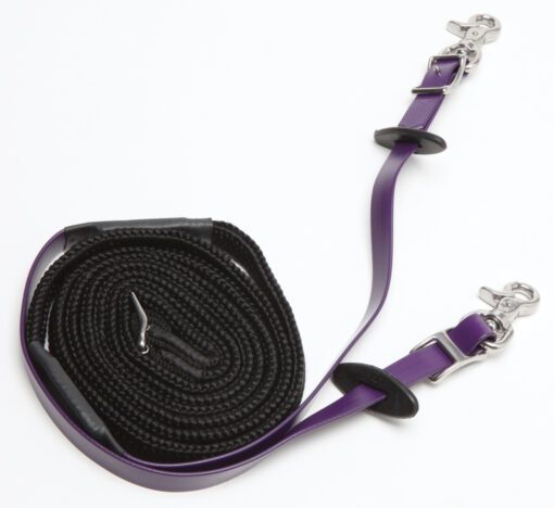 RIENDAS ZILCO WOVEN GRIP ENDURANCE – BIOTHANE + TEJIDO EN POLIESTER - Imagen 6