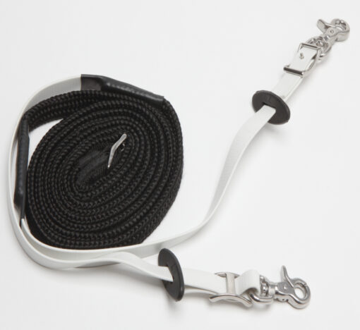 RIENDAS ZILCO WOVEN GRIP ENDURANCE – BIOTHANE + TEJIDO EN POLIESTER - Imagen 7