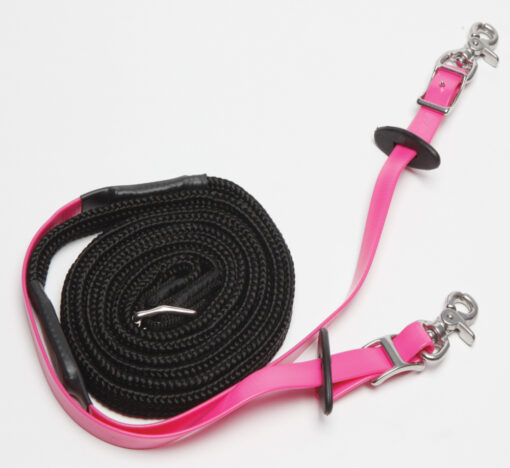 RIENDAS ZILCO WOVEN GRIP ENDURANCE – BIOTHANE + TEJIDO EN POLIESTER - Imagen 3