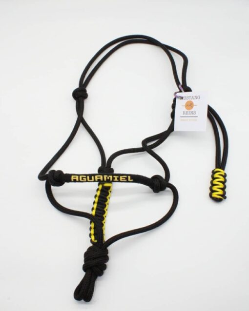 JÁQUIMA MUSTANG REINS PERSONALIZADA CON NOMBRE (VARIOS COLORES) - Imagen 7