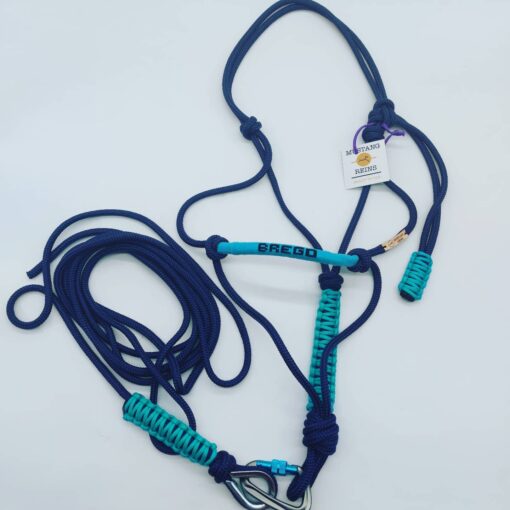 JÁQUIMA MUSTANG REINS PERSONALIZADA CON NOMBRE (VARIOS COLORES) - Imagen 4