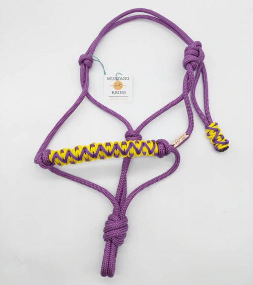 JÁQUIMA MUSTANG REINS BORDADO SIMPLE  (VARIOS COLORES) - Imagen 2