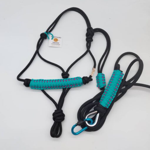 JÁQUIMA MUSTANG REINS BORDADO DOBLE (VARIOS COLORES) - Imagen 3