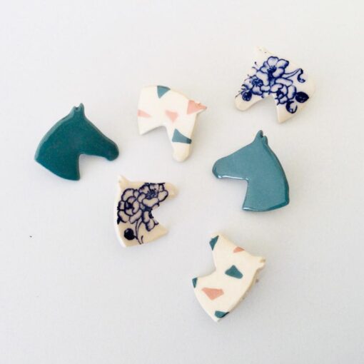 PENDIENTES CABALLO BETULA - Imagen 5