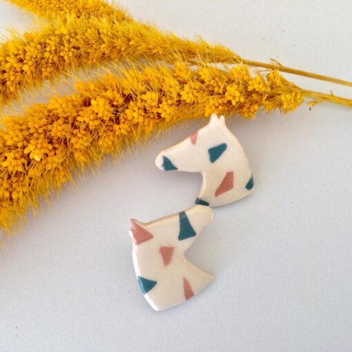 PENDIENTES CABALLO BETULA - Imagen 2
