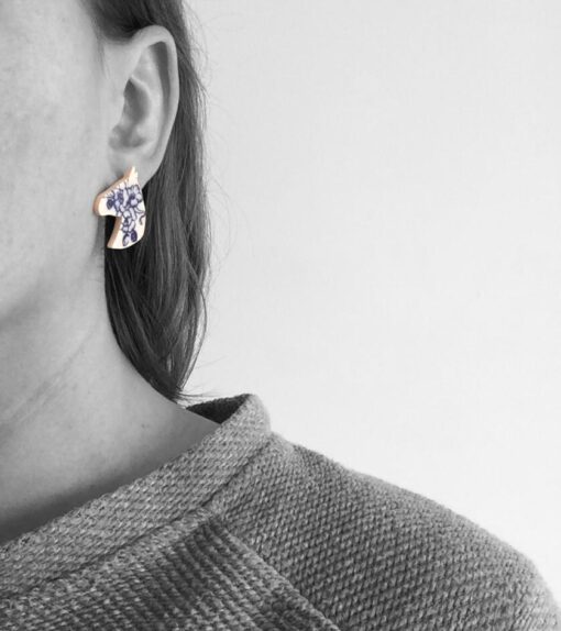 PENDIENTES CABALLO BETULA